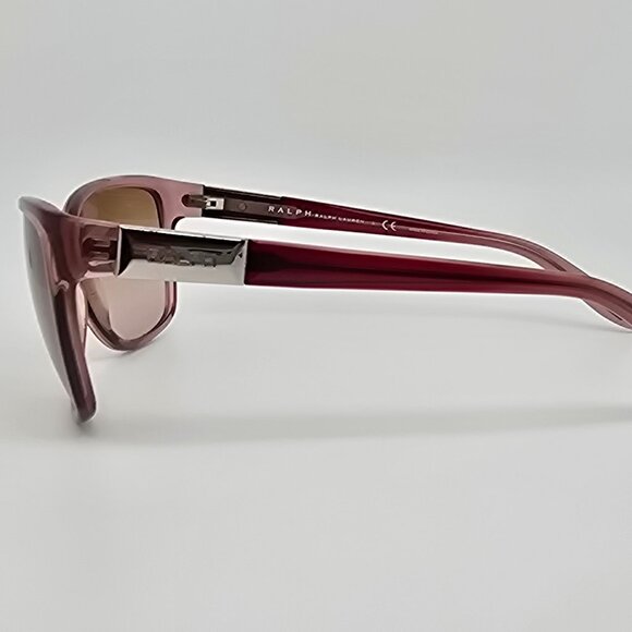 Ralph Lauren RA5131 994/13 Crystal Purple Frame Brown Gradient Lens Sunglasses